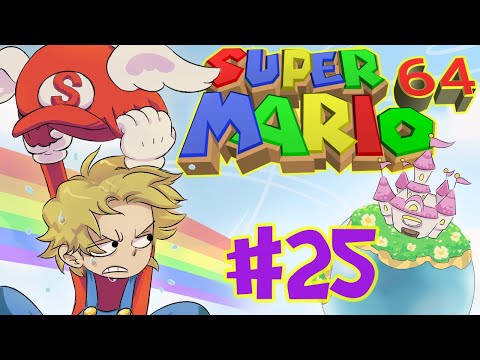 Super Mario 64 Playthrough Part 25 | Escape to Wet-Dry World