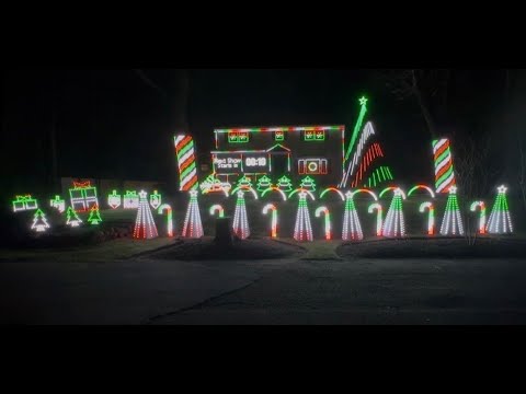 Christmas Light Show 2025
