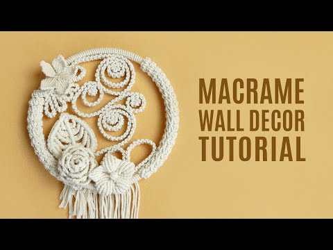 DIY Macrame Star Ornament Tutorial Handmade Christmas Tree Decoration