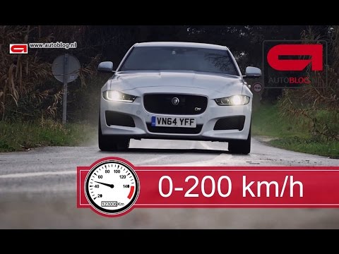 Jaguar XE from 0-200 km/h