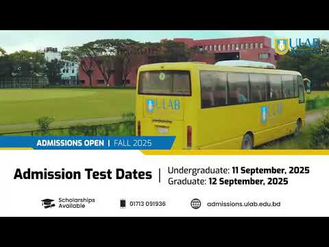 Fall 2025 Admission | ULAB