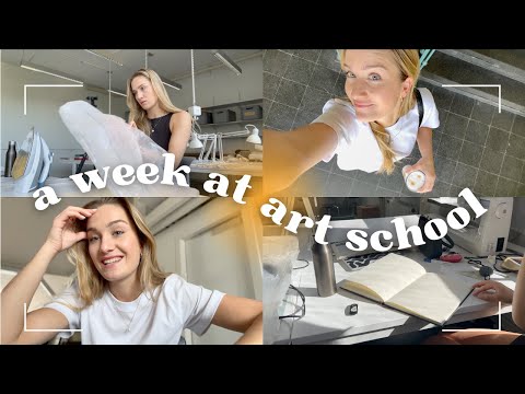 1 Woche in meinem Design Studium - schwieriges Projekt & kreativer Talk 👩🏼‍🎨✨