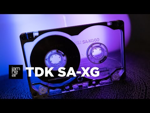 TDK SA-XG Unpacking