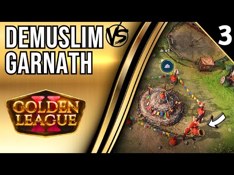 AoE4 Golden League 2 🏆 DeMusliM vs 3D!Garnath - G3