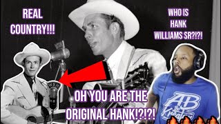 FIRST TIME HEARING HANK WILLIAMS SR - &quot;IM SO LONESOME I COULD CRY&quot; | (COU TRY REACTION)