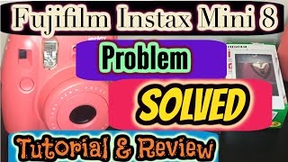 FujiFilm Instax Mini 8 TroubleShoot (All lights blinking SOLVED |AMAZON FAVORITES | ALICIABLIFESTYLE