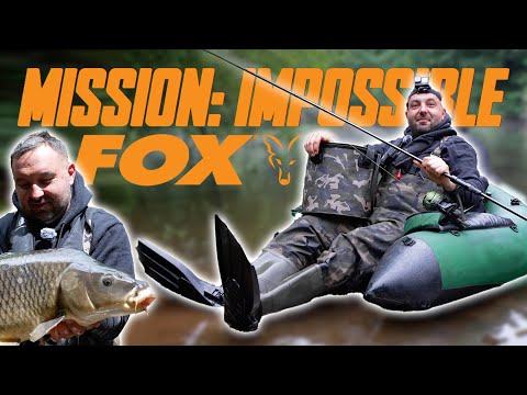 FOX MISSION IMPOSSIBLE CARPE - Pêche en lac de barrage en FLOAT TUBE