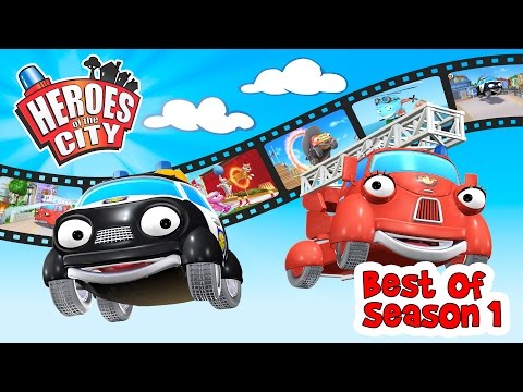 Helden van de Stad - Hoogtepunten van Seizoen 1 - Animatie voor Kleuters | Autocartoons | Autocartoons