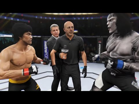 Bruce Lee vs. Demonios Egipcios - EA Sports UFC 2 - Epic Fight