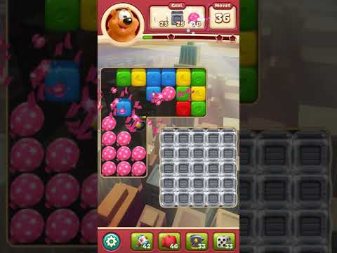 Toon blast Level 484 NO BOOSTERS 3 stars