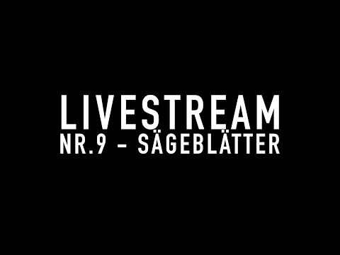 LIVESTREAM Nr. 9 - SÄGEBLÄTTER - Valentin, Martin & Mike #hoizwüd  - Mikes Toolshop