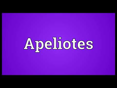 Apeliotes Meaning