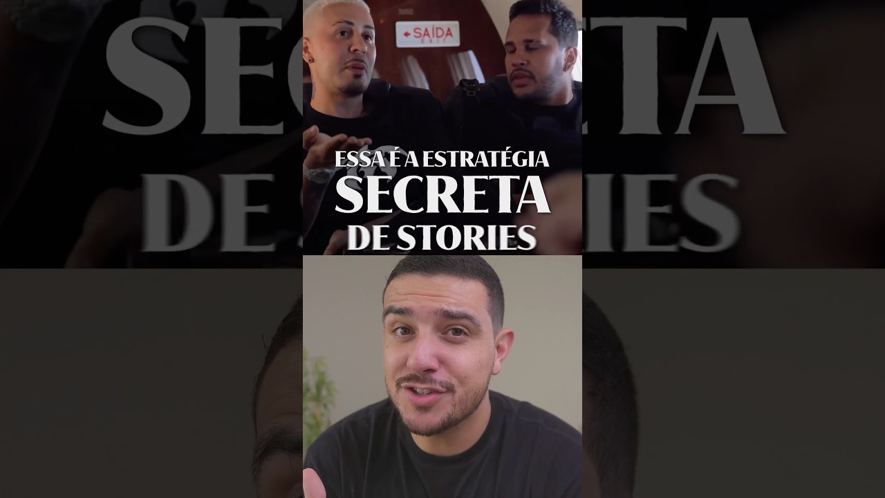 ESTRATÉGIA SECRETA DE STORIES! #shorts #socialmedia