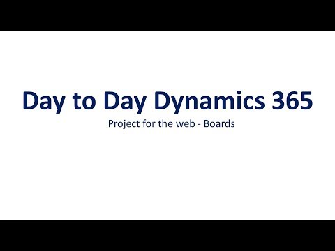 Microsoft Project for the web - Boards