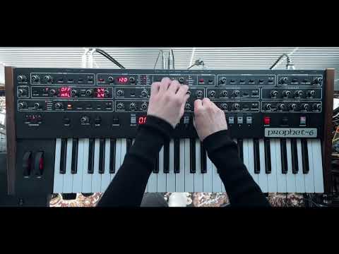 Making sounds I like on Prophet-6