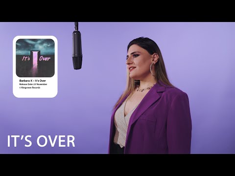 Barbara K - It's Over (Studio Performance Video)
