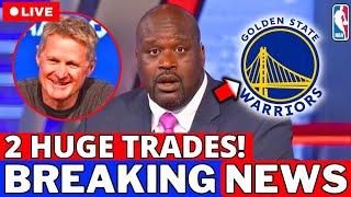 NBA SHOCKER! BLOCKBUSTER TRADE INVOLVING 2 NBA STARS WILL TRANSFORM THE WARRIORS! WARRIORS NEWS