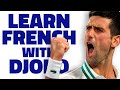 Novak Djokovic speaks French. What French can we learn? - Celebrities speaking French