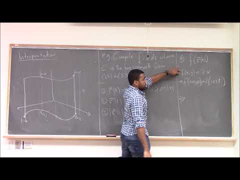 Math 392 Lecture 3 - Line Integrals with respect to arclength and wrt x and y
