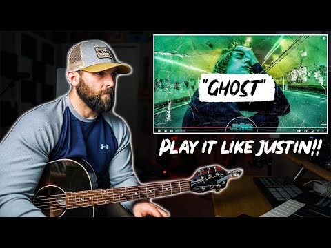 How To Play "Ghost" Like Justin Bieber | Guitar Tutorial + Chords