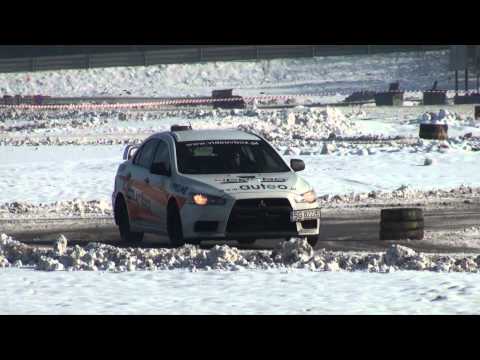 Grzegorz Włoch Mitsubishi Lancer EVO X - SuperOES I El. Tor Kielce 29-01-2011