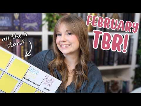 everything i want to read in feb! | feb tbr bluff | tbr game