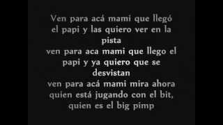 &quot;MI CHIQUITA&quot; LETRA CARTEL DE SANTA