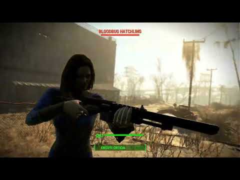 Fallout 4 CR-74L Combat Rifle with Way Back Home Quest Episode 3