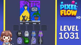 Pixel Flow Level 1031 Solution Walkthrough