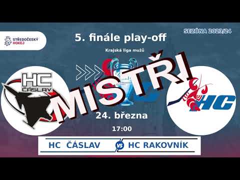 MISTŘI - HC Rakovník získal titul KLM 2023-24 - Závěr.