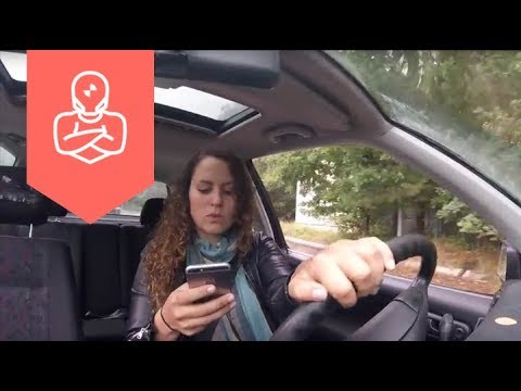 Smartphone am Steuer – RiskBuster Stuntman Holger Schumacher