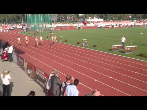 Młodzieżowe Mistrzostwa Polski Inowrocław 100 m K - elim. 2