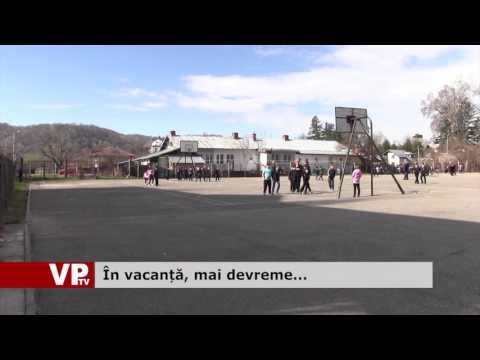 În vacanță, mai devreme…