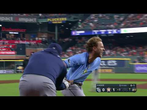 Taylor Walls HELD BACK after irate reaction to getting ejected | ESPN MLB