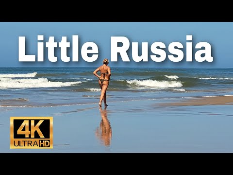 4K Little russia Morjim Beach 2022