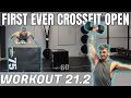 FIRST CROSSFIT OPEN | Workout 21.2 Results & Review