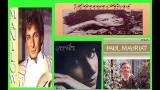 REMINISCING WITH..... BARRY MANILOW  DIANA ROSS PAUL MAURIAT JANE OLIVOR