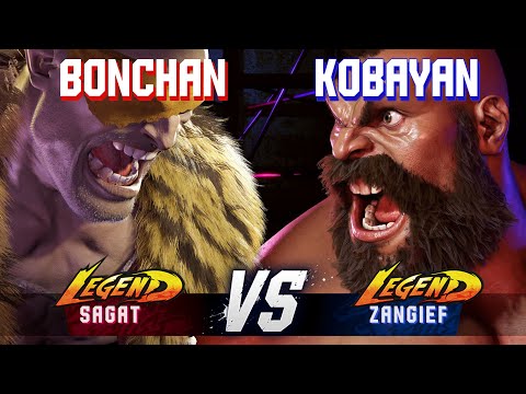 SF6 ▰ BONCHAN (Sagat) vs KOBAYAN (Zangief) ▰ High Level Gameplay