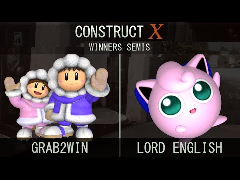 Construct X 2023 - Melee Winners Semis - Grab2Win (ICs) vs Lord English (Jigglypuff)