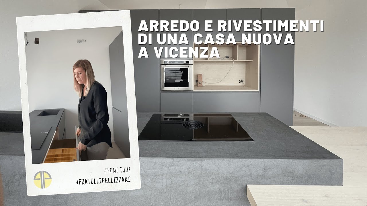 Cucina moderna laccata grigio opaco  (#hometour pt.6)