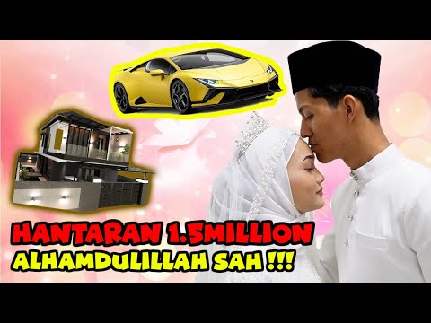 AMMOR & TEAH SAH JADI SUAMI ISTERI ! - HANTARAN 1.5 MILLION !