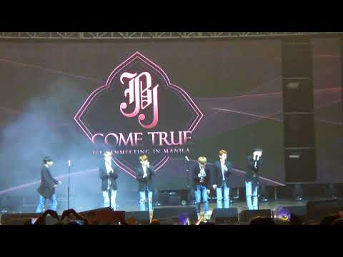 011418 JBJ FANMEETING IN MANILA",As If A Dream"