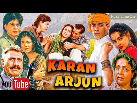 Karan Arjun Full Hindi Movie in 4K I Salman K I Shahrukh K I Kajol I Mamta K   Amrish P I Raakhee G