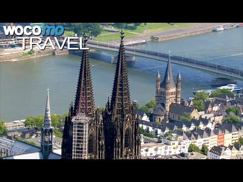 A busy river: The heart of industrial Rhine | The Rhine from above - Episode 4/5
