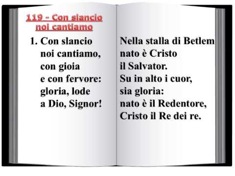 119 Con slancio noi cantiamo - Innario Chiesa Cristiana Avventista del Settimo Giorno 2014