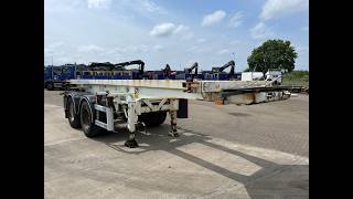 Robuste KAISER TANDEM   &ndash; C63182 container chassis semi-trailer | Image 4 - Autoline