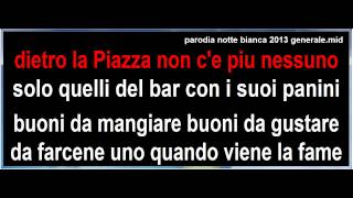 parodia "Generale" di De Gregori