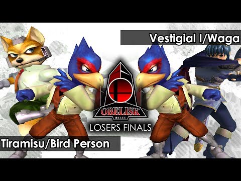 Melee: Tiramisu/Bird Person V Vestigial I/Waga - Obelisk 58 Tournament SSBM