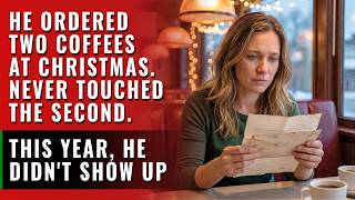 He Ordered Two Coffees Every Christmas Eve. Never Touched the Second. This Year, He Didn't Show Up