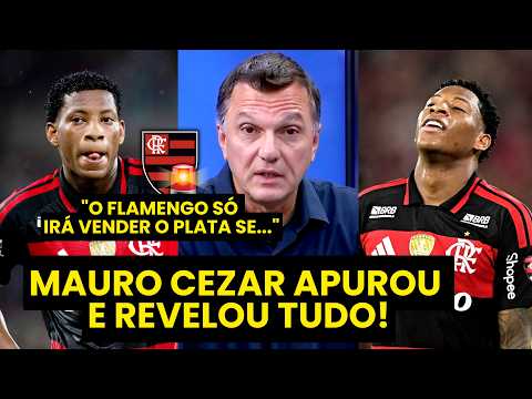 “O que EU APUREI é: o FLAMENGO SÓ ACEITA VENDER o PLATA se…” MAURO CEZAR FALA TUDO!